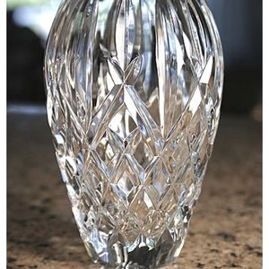 7” Waterford crystal vase